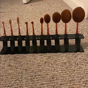 10 piece brush set